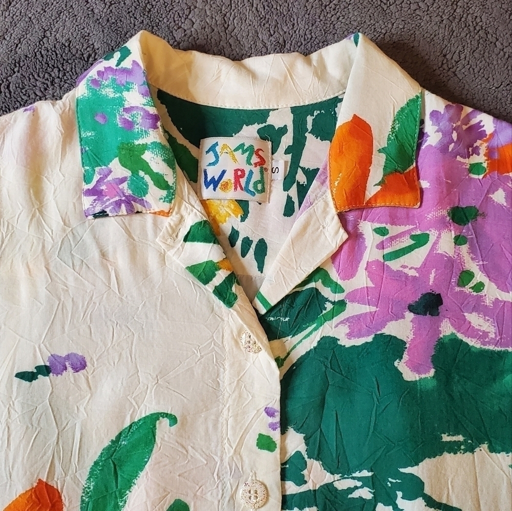 Jams World Vintage Verdant Hawaiian Shirt View 3
